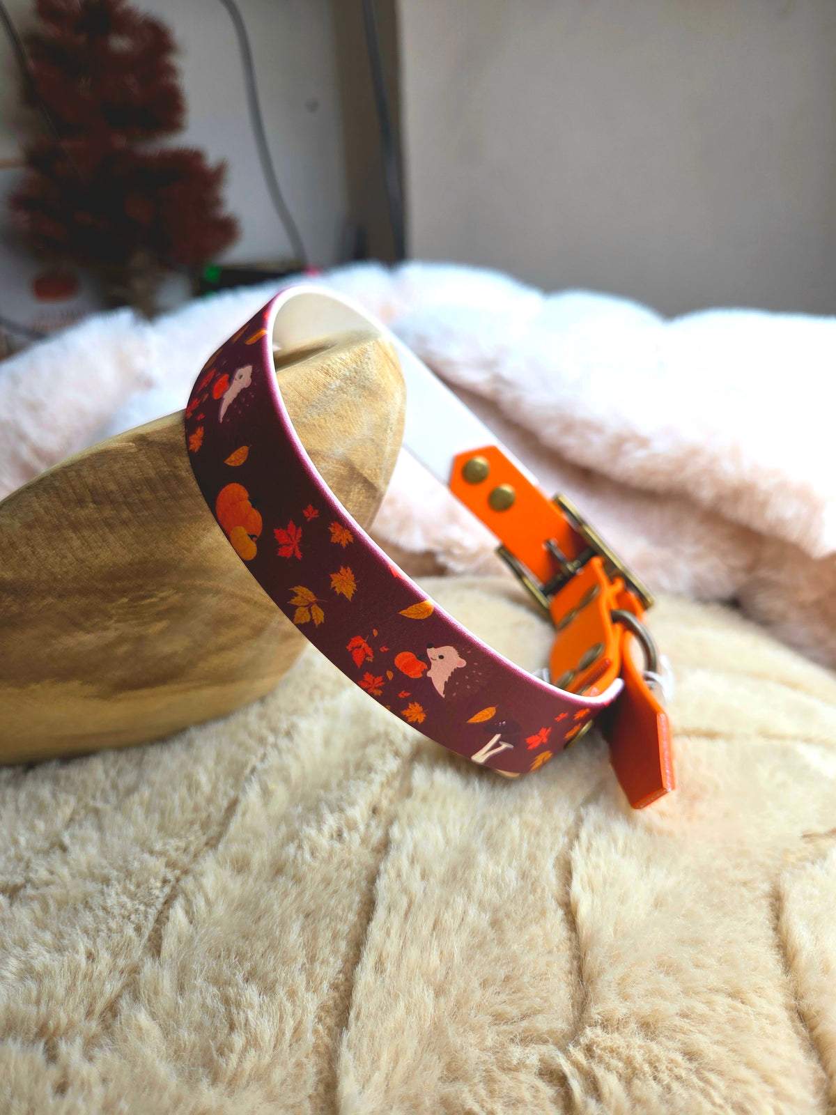 Collier bicolore GOLDEN WOOD XL