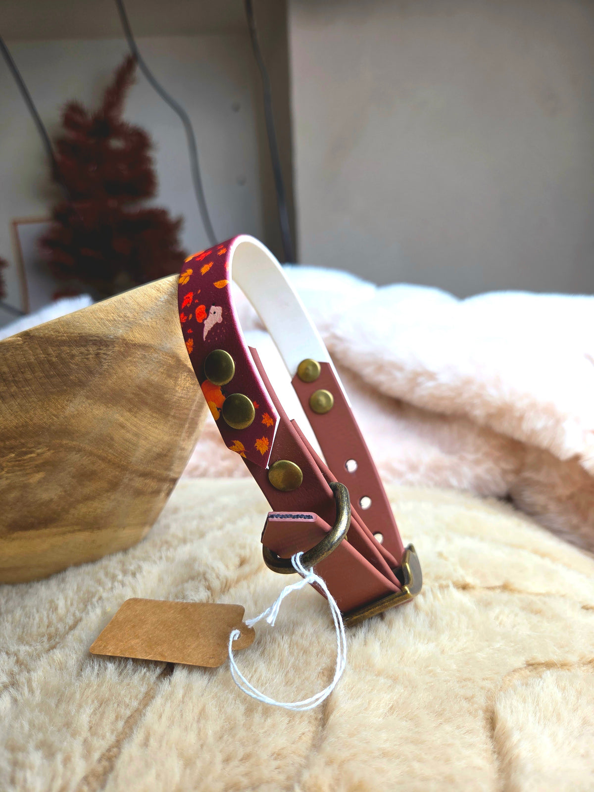 Collier bicolore GOLDEN WOOD S