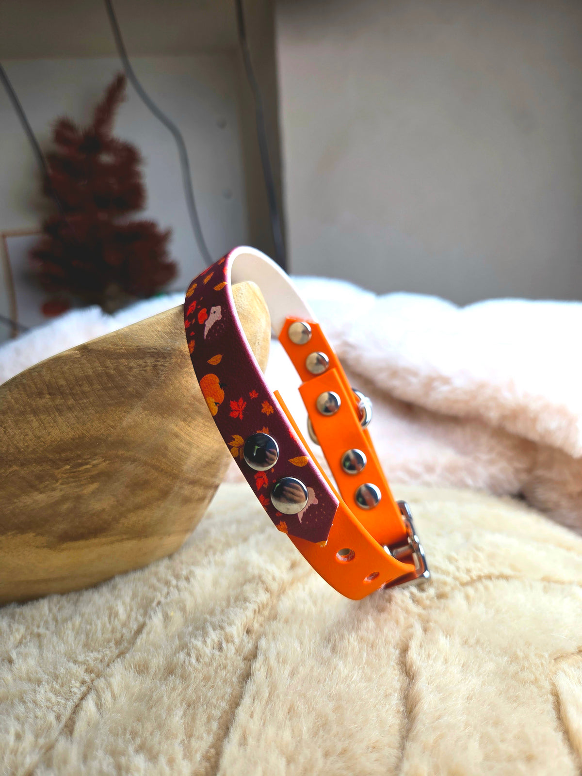 Collier bicolore GOLDEN WOOD S